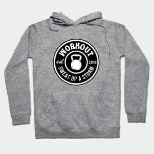 Sweat up a storm. Hoodie